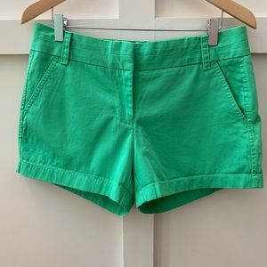 j crew kelly green chino shorts